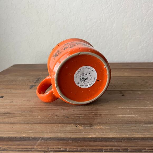 Counter Couture Orange Roadrunner Desert Scene Ceramic Mug NEW - Picture 6 of 6